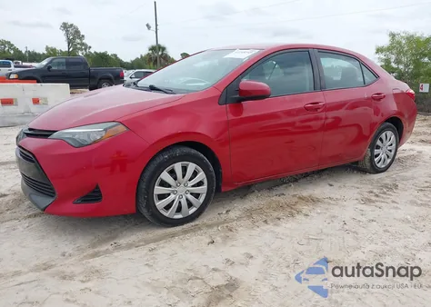 2017 Toyota Corolla Le из США, поврежденный, VIN 5YFBURHEXHP570039